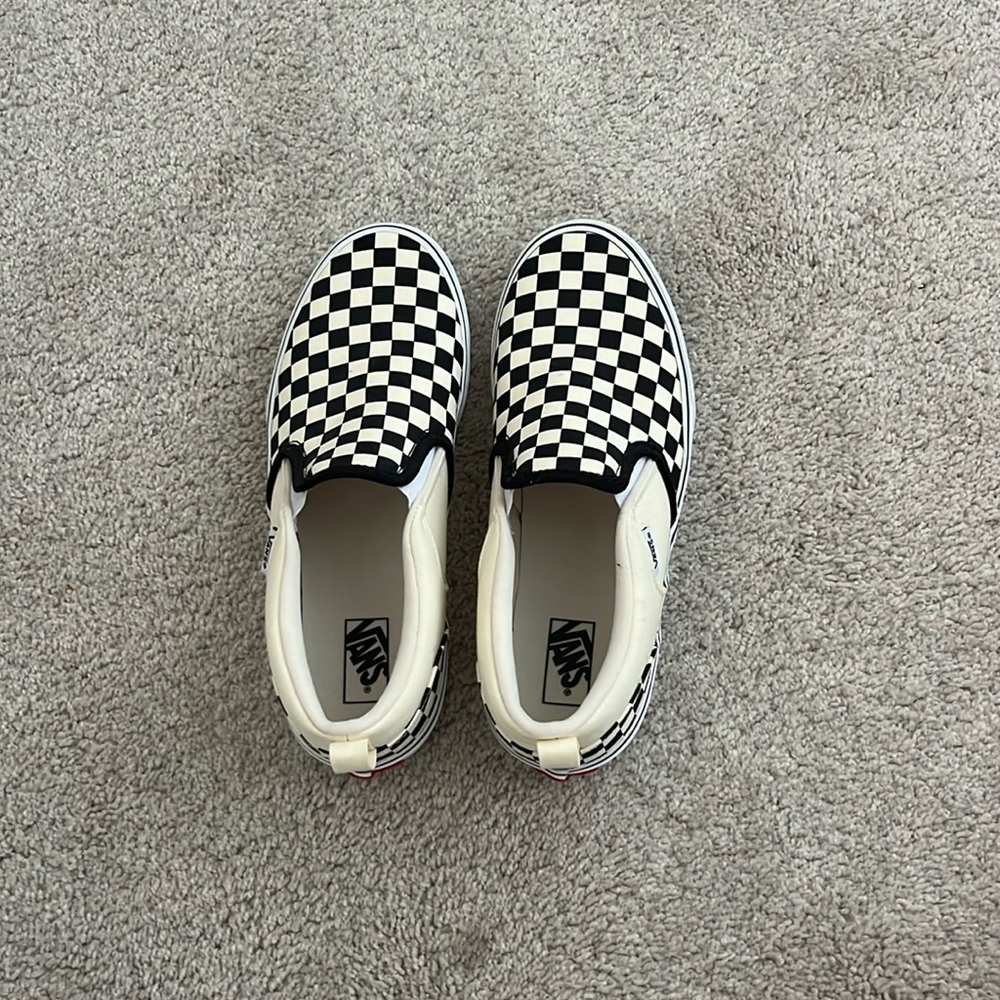 Checkered vans